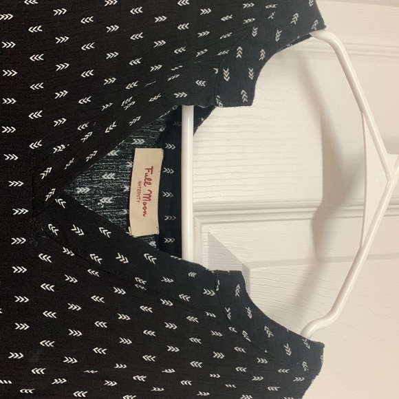 Full Moon Maternity tunic with belt, M, gently used. - Picture 3 of 7